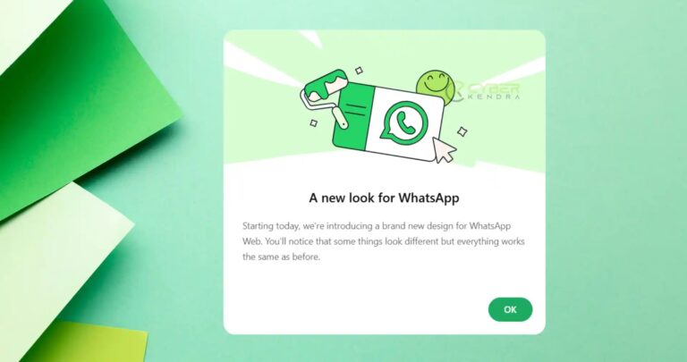 WhatsApp Web Got Fresh New Look with Clean UI