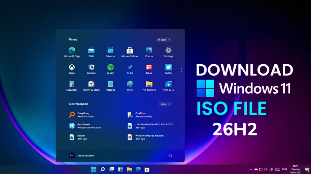 Download Windows 11 26H2 ISO