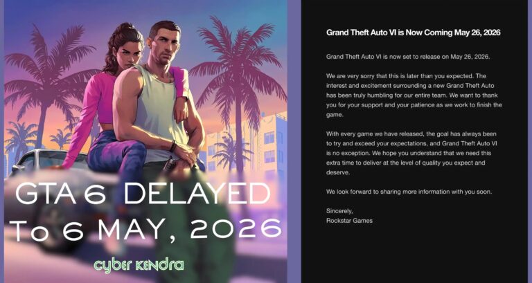 Now GTA 6 Will Release on May 2026