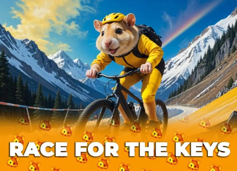 Hamster Kombat Bike Ride 3D Keys