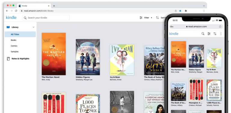 Kindle for Web: Guide to Amazon’s Web-Based Reading Platform