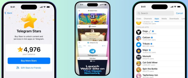 Telegram Introduces Browser, Mini App Store, and Gifting Features
