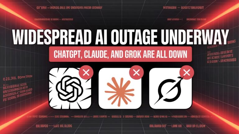 ChatGPT, Claude and Grok Down in Rare Joint Outage