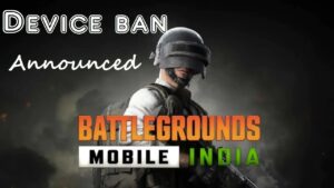 BGMI Announced Device Ban for  For in Game cheaters