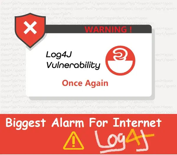 New Log4j RCE Vulnerability Discovered in Apache Logging Library