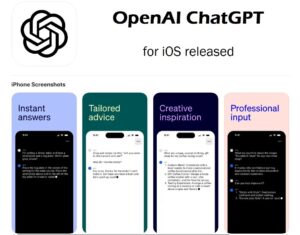 OpenAI Launches Free ChatGPT App for iOS