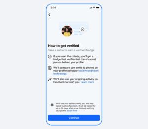 Facebook Wants a Video Selfie to Prove You’re Human