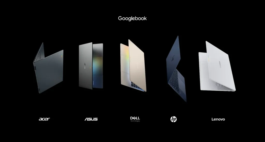 Google Opens Googlebook Pre-Orders at $899 With 5 Laptops