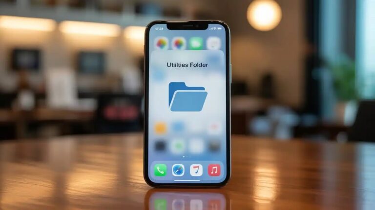 How to Find the Utilities Folder on iPhone 15 or 16