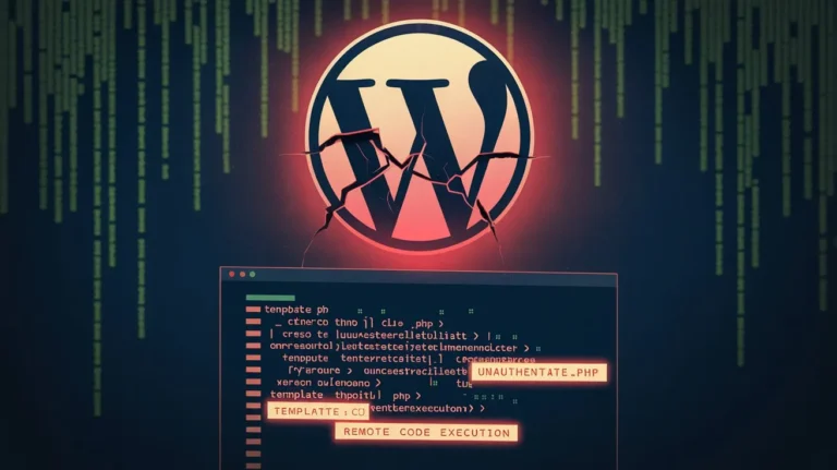 WordPress unauthenticated code execution vulnerability