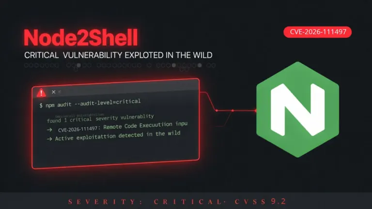 Node2Shell Exploit detected