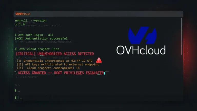 OVHcloud CLI compromise