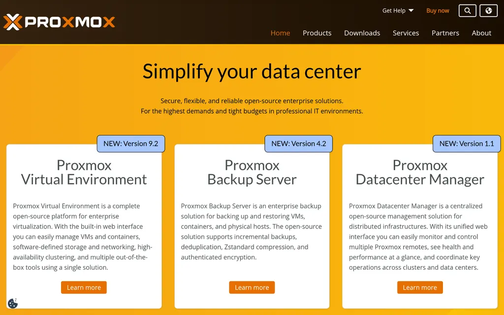 Proxmox Virtual Environment